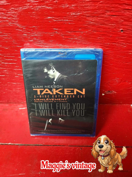 Taken (Blu-ray Disc, 2009) Extended Cut - Liam Neeson BRAND NEW!!! BILINGUE