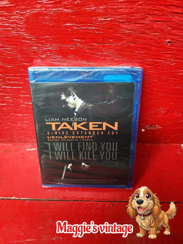 Taken (Blu-ray Disc, 2009) Extended Cut - Liam Neeson BRAND NEW!!! BILINGUE