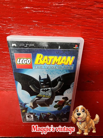 LEGO Batman The Videogame Sony PSP Complete WITH MANUAL
