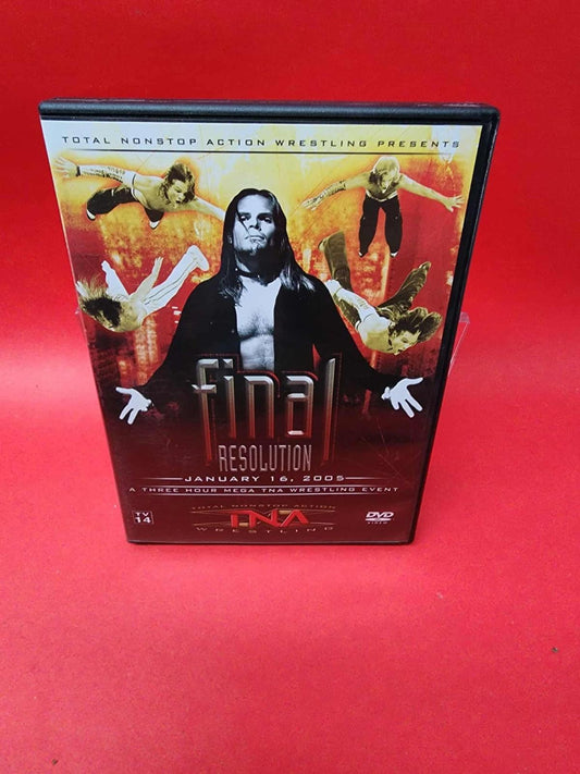 TNA Wrestling - Final Resolution 2005 (DVD, 2005, 2-Disc Set) Like new!