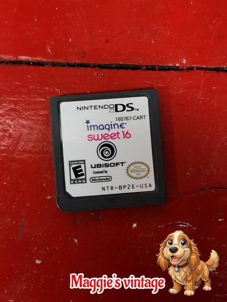 IMAGINE: SWEET 16 NINTENDO DS GAME*CART ONLY CLEANED AND TESTED
