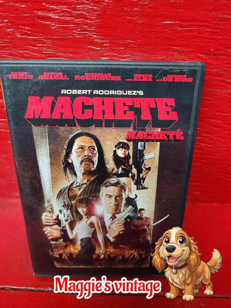 Machete (DVD, 2011) Danny Trejo, Steven Seagal *BILINGUE DISC LIKE NEW*