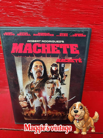 Machete (DVD, 2011) Danny Trejo, Steven Seagal *BILINGUE DISC LIKE NEW*