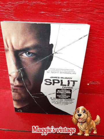 Split (DVD, 2017) SLIPCOVER! *BILINGUE DISC LIKE NEW
