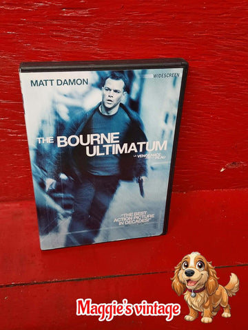 The Bourne Ultimatum (DVD, 2007) WIDESCREEN *BILINGUE DISC LIKE NEW*