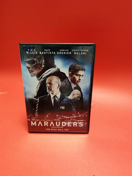 Marauders (DVD 2016) Bilingue! disc is like new! !