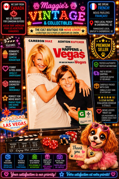 What Happens in Vegas (DVD, 2009) BILINGUE DISC LIKE NEW