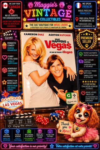 What Happens in Vegas (DVD, 2009) BILINGUE DISC LIKE NEW
