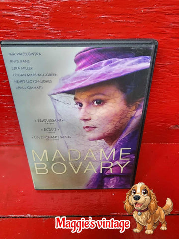 Madame Bovary (DVD) Mia Wasikowska Ezra Miller *BILINGUE DISC LIKE NEW!*