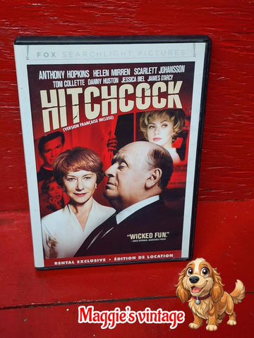 Hitchcock (DVD,2012) Anthony Hopkins *BILINGUE DISC LIKE NEW*