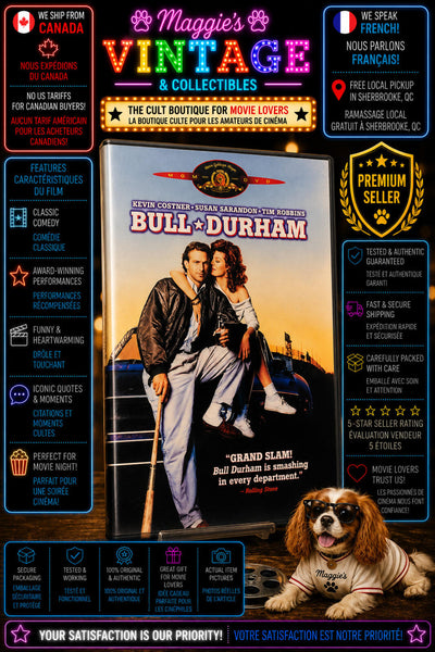 DVD Bull Durham (1988)   -BILINGUE DISC LIKE NEW