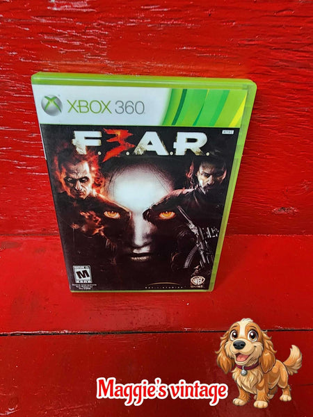 F.E.A.R. 3 (Microsoft Xbox 360, 2011) * CIB DISC LIKE NEW*