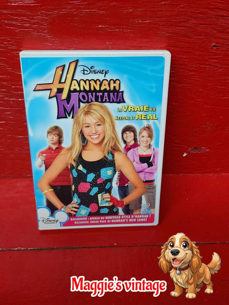Hannah Montana: Keeping It Real (Bilingual) [DVD]*BILINGUE DISC LIKE NEW*