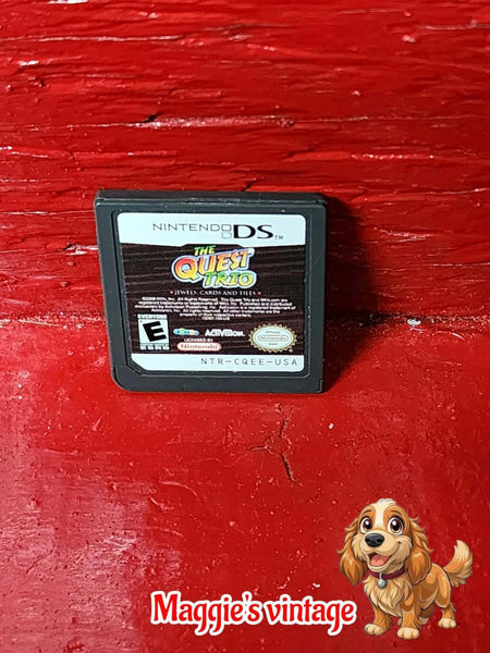 The Quest Trio Nintendo DS  *CART ONLY CLEANED AND TESTED*