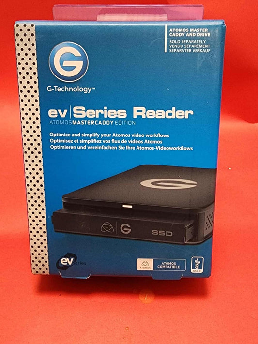 G-Technology ev Series Reader Atomos Caddy Edition Enclosure -factory sealed!!!