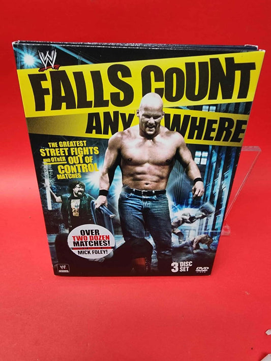 WWE: Falls Count Anywhere - The Greatest Street Fights and other Like new!!!