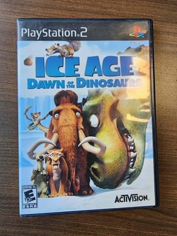 Ice Age Dawn Of The Dinosaur PS2 ARTWORK ONLY NO CASE NO GAME