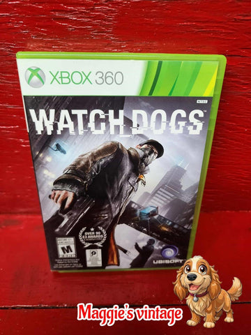 Watch Dogs Xbox 360 *CIB DISC LIKE NEW*