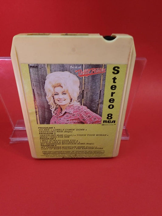 The Best Of Dolly Parton (1975, RCA) 8 Track Tape