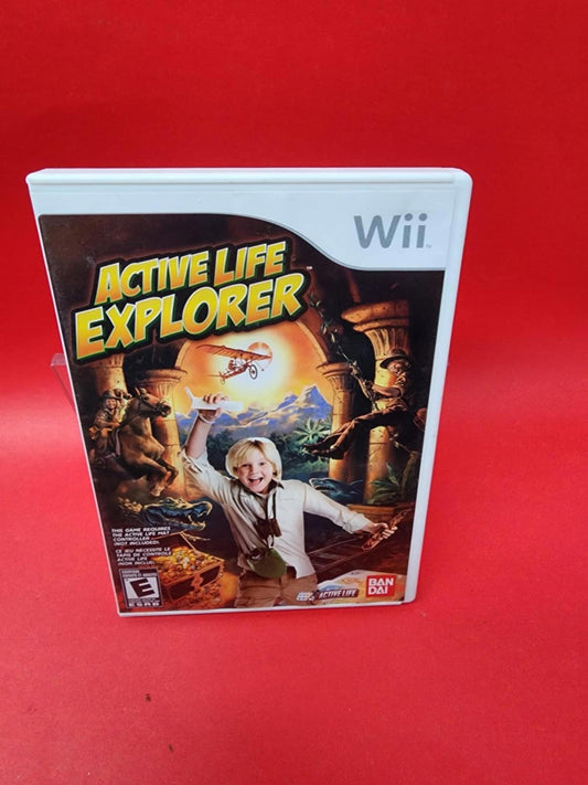 Active Life: Explorer (Nintendo Wii, 2010) CIB Tested And Works. VG condition!
