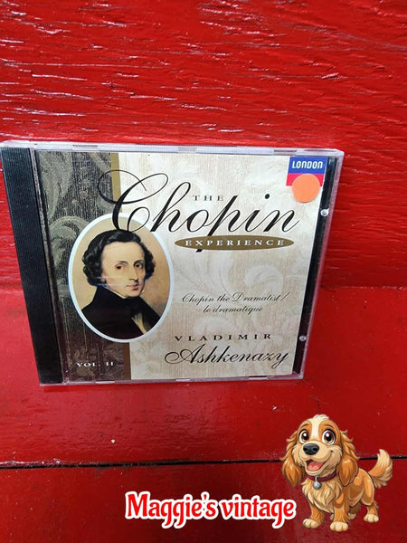 the chopin experience  VOL 2 - vladimir ashkenazy   -  Cd *DISC LIKE NEW*