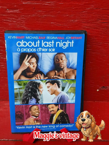 ABOUT LAST NIGHT DVD *BILINGUE DISC LIKE NEW*