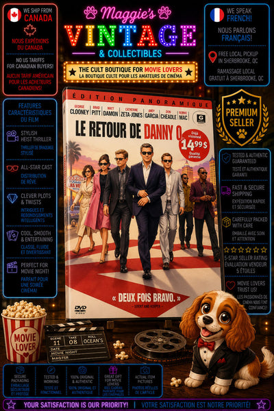 Ocean’s Twelve / Le Retour De Danny Ocean (DVD) BILINGUE DISC LIKE NEW