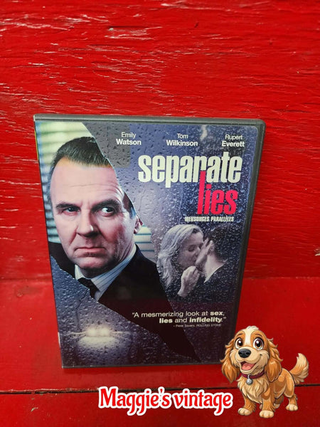 Separate Lies (DVD, 2006, Canadian Release Dual Side) *BILINGUE DISC LIKE NEW*