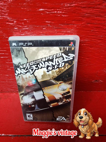 Need for Speed: Most Wanted -- 5-1-0 (Sony PSP, 2005) CIB WITH MANUAL