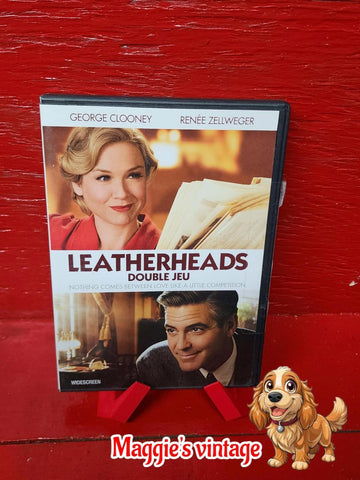 Leatherheads (DVD, 2008, English/French/Spanish)  *BILINGUE DISC LIKE NEW*