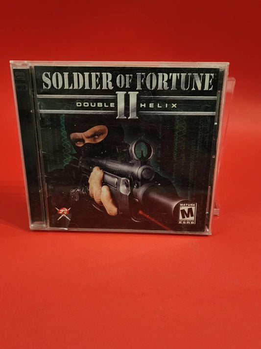 Soldier of Fortune II (2) Double Helix (PC, 2002) - 2 Discs with Manual ML390