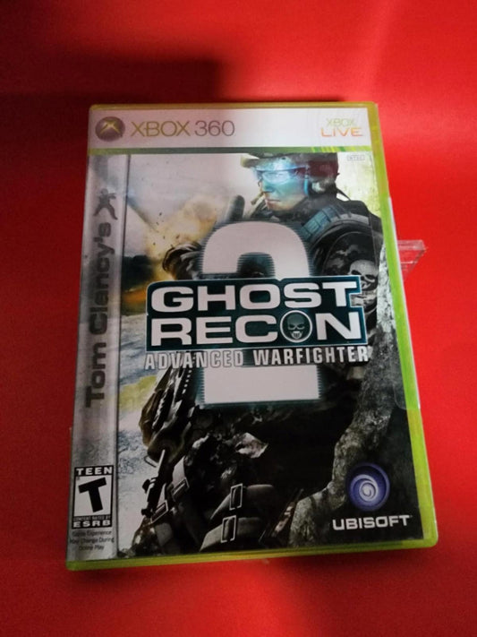 Tom Clancy's Ghost Recon: Advanced Warfighter 2 - Xbox 360, CIB, like new!