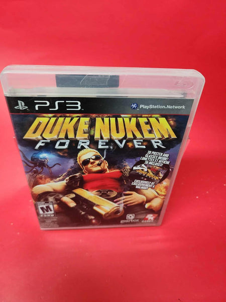 Duke Nukem Forever (Sony PlayStation 3 PS3, 2011) CIB with Manual + 3d LENS