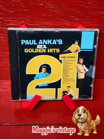 21 Golden Hits by Paul Anka (CD, RCA) *DISC LIKE NEW*