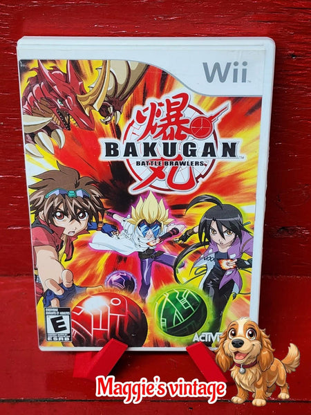 Bakugan Battle Brawlers - Nintendo Wii - *CIB COMPLETE DISC LIKE NEW*