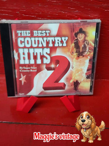 THE BEST CONTRY HITS 2 CD  *DISC LIKE NEW*