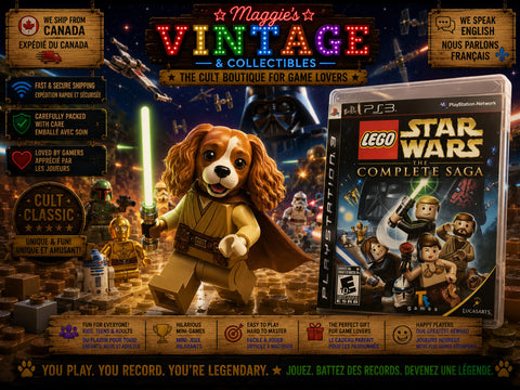 Lego Star Wars The Complete Saga Sony PlayStation 3 PS3 Game CIB DISC LIKE NEW