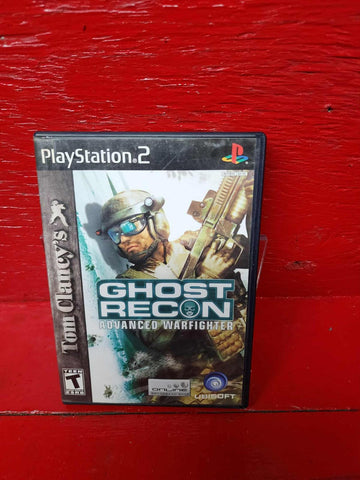 Tom Clancy's Ghost Recon Advanced Warfighter  PS2 No Manual *DISC LIKE NEW!