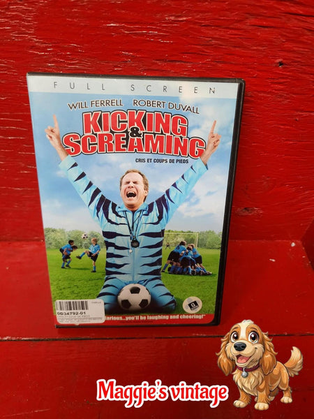 Kicking and Screaming (DVD, 2005, Full Frame)  *BILINGUE DISC LIKE NEW*