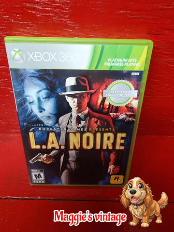L.A. Noire (Microsoft Xbox 360, 2010) *CIB DISC LIKE NEW*