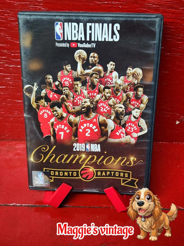 2018-19 NBA Champions : Toronto Raptors (NBA Finals) DVD *DISC LIKE NEW*