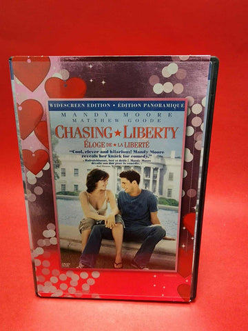 Chasing Liberty Widescreen Edition DVD 2004 Mandy Moore * BILINGUE LIKE NEW*