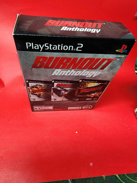 Burnout Anthology (Sony PlayStation 2 PS2, 2008) Game are sealed!!!