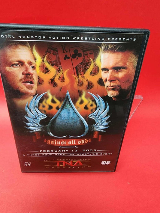 TNA Wrestling - Against All Odds 2005 (DVD, , 2-Disc Set) Styles Nash Like new