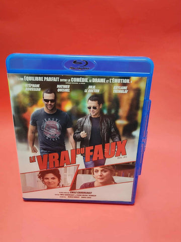 Le vrai du faux - Blu-ray french audio only - Stéphane Rousseau COMME NEUF