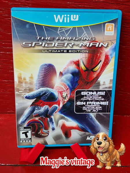 The Amazing Spider-Man: Ultimate Edition (Nintendo Wii U)  CIB DISC LIKE NEW
