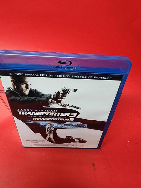 Transporter 3 Special Edition (Bluray) Jason Statham  * BILINGUE  DISC LIKE NEW*