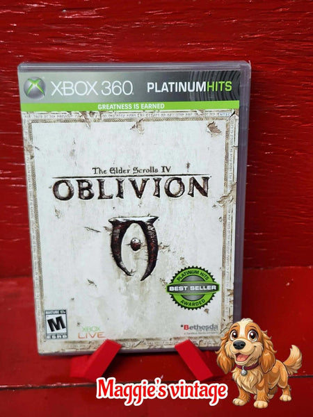 The Elder Scrolls IV: Oblivion Platinum Hits (Xbox 360) CIB DISC LIKE NEW