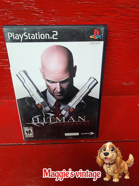 Hitman Contracts PlayStation 2, 2004 PS2 *CIB DISC LIKE NEW*