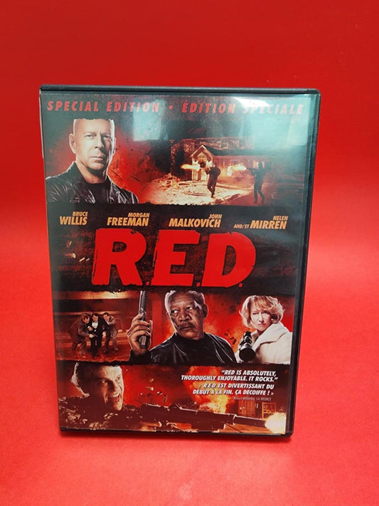 R.E.D. (DVD, 2010, Special Edition, English/French) bilingue